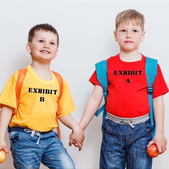 Exhibit A T-shirt | Matching Family Shirts - Picture 2 of 6